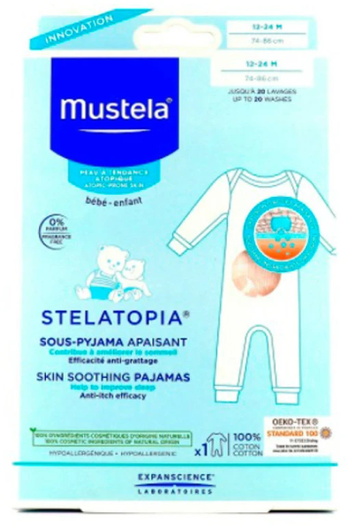 "Mustela" odą raminanti pižama "Stelatopia" 12-24 mėn