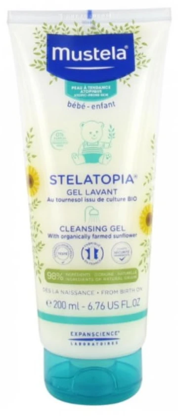 "Mustela Stelatopia" valomasis gelis 200ml