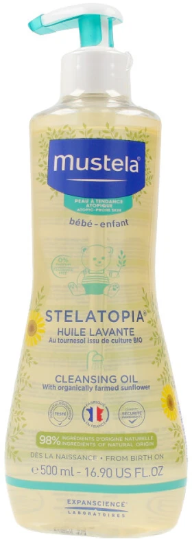 "Mustela Stelatopia" valomasis aliejus 500ml