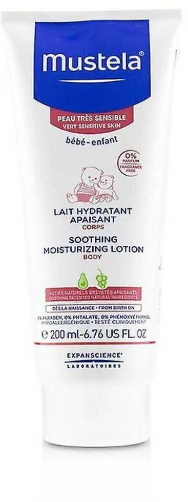"Mustela labai jautrią odą raminantis drėkinamasis losjonas 200ml