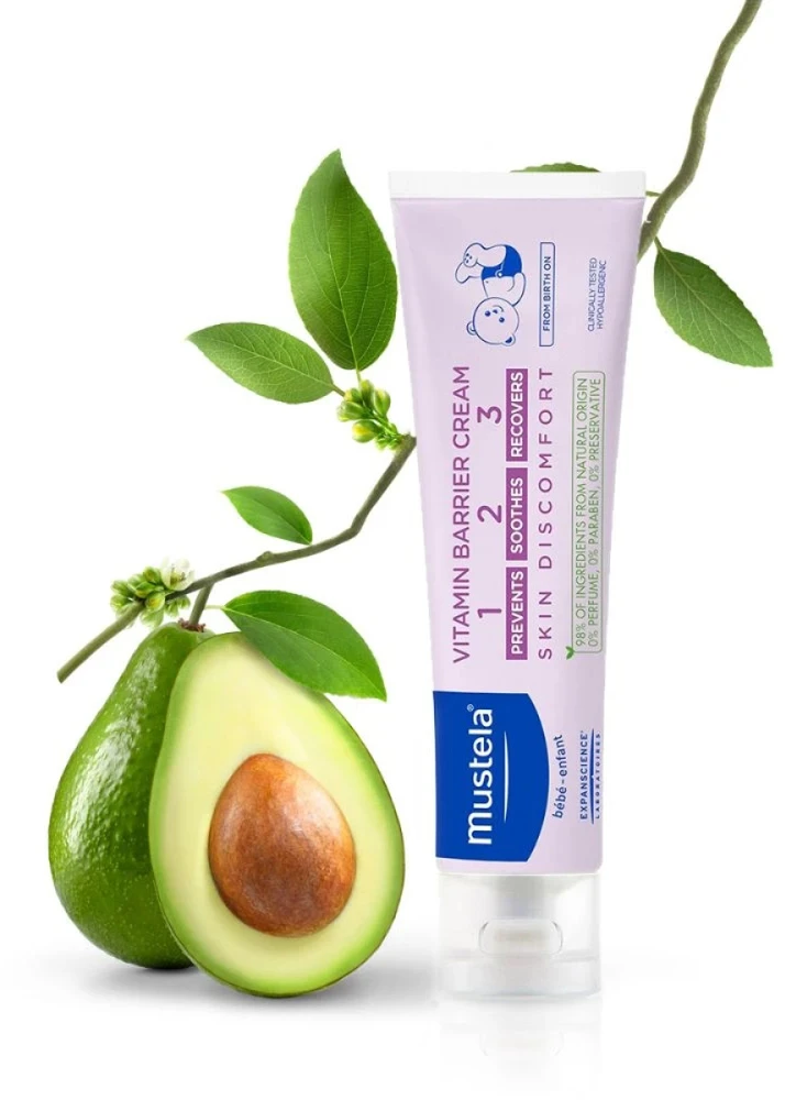 Mustela Vitamin Barrier kremas, 100 ml