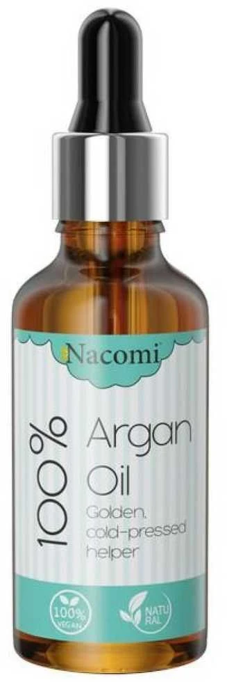 Nacomi Argan Oil Golden šalto spaudimo pagalbininkas, 50 ml
