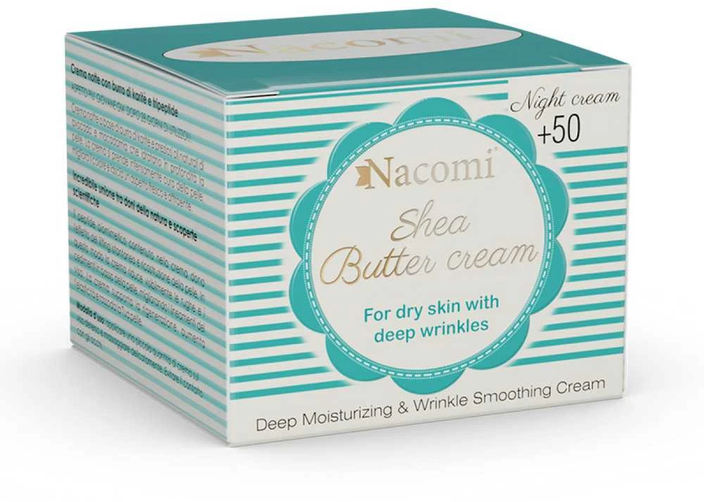 Nacomi Sviestmedžių aliejumi Kremas, 50 ml