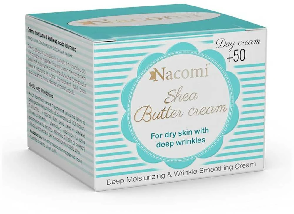 Nacomi Sviestmedžių aliejumi Kremas, 50 ml