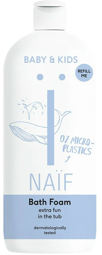 NAÏF Atpalaiduojančios vonios putos kūdikiams ir vaikams (atpalaiduojančios vonios putos), 500 ml