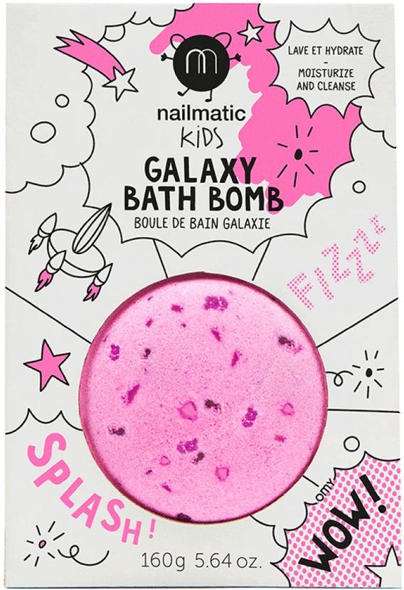 Nailmatic KIDS COSMIC Bath Bomb vonios burbulas, 160g