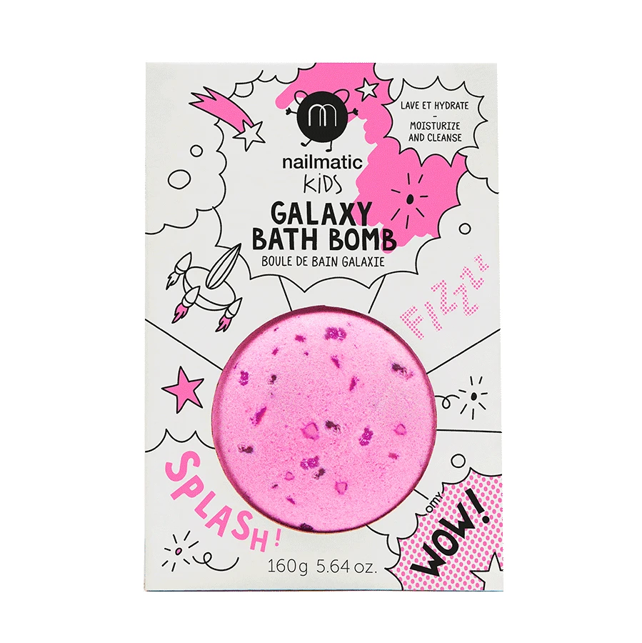 Nailmatic KIDS COSMIC Bath Bomb vonios burbulas, 160g