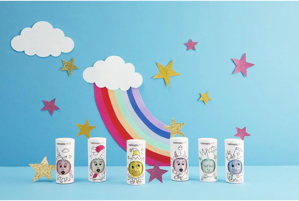 Nailmatic KIDS MERLIN Shimmer Nagų lakas nagų lakas, 8 ml