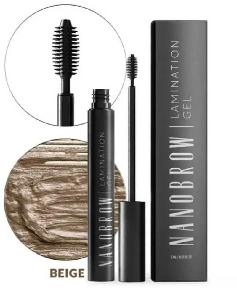 Nanobrow antakių laminavimo gelis rusvai gelsvas 7ml