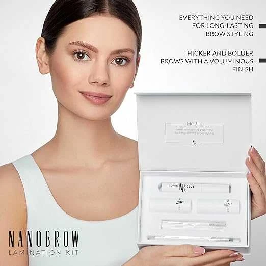 Nanobrow Lamination Kit Set antakių laminavimo rinkinys