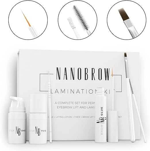 Nanobrow Lamination Kit Set antakių laminavimo rinkinys