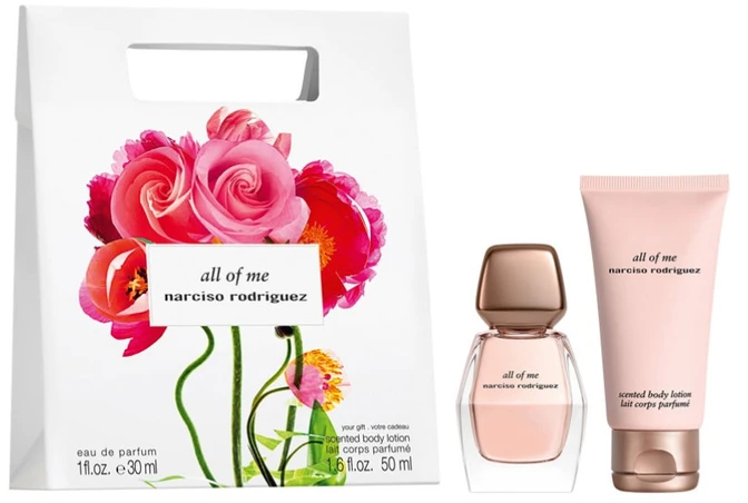 Narciso Rodriguez All Of Me rinkinys moterims (EDP, 30 ml + kūno losjonas, 50 ml)
