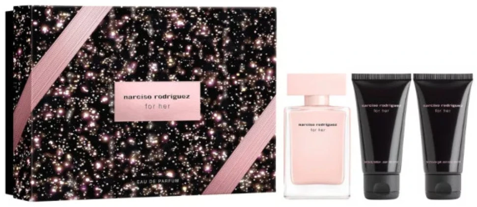 Narciso Rodriguez Jai - EDP 50 ml + kūno losjonas 50 ml + dušo želė 50 ml