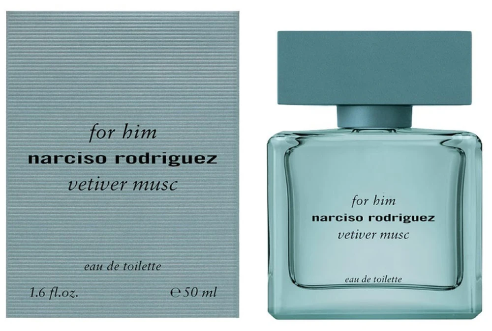 Narciso Rodriguez For Him Vetiver Musc EDT tualetinis vanduo vyrams, 50 ml