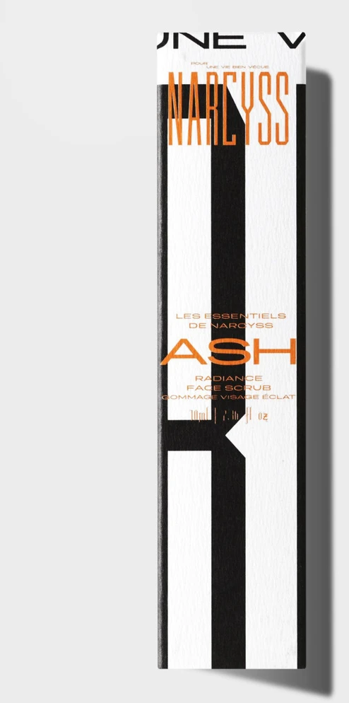 NARCYSS Ash Exfoliating Scrub veido šveitiklis vyrams, 70 ml
