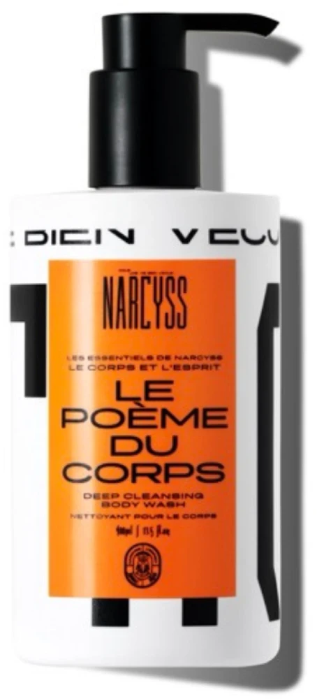 NARCYSS Le Poeme Du Corps Deep Cleansing Kūno prausiklis kūno prausiklis, 400 ml