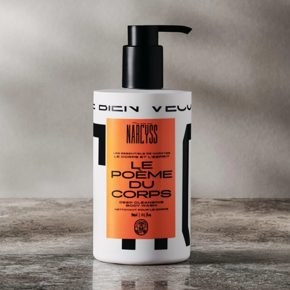 NARCYSS Le Poeme Du Corps Deep Cleansing Kūno prausiklis kūno prausiklis, 400 ml