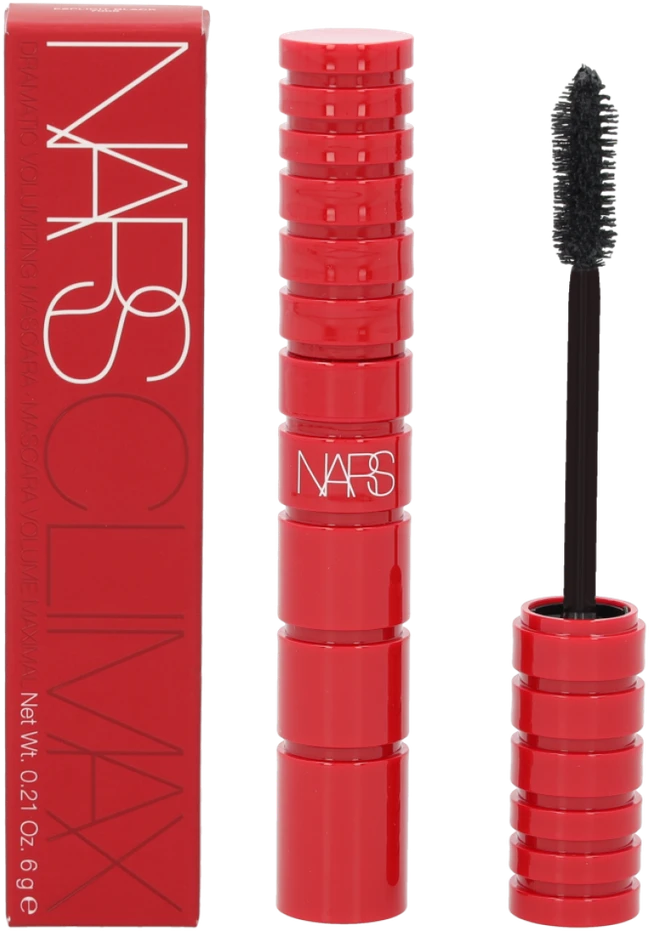 Nars Climax Dramatic Volumizing Blakstienų tušas apimties suteikiantis blakstienų tušas, atspalvis: Juodas, 6 g
