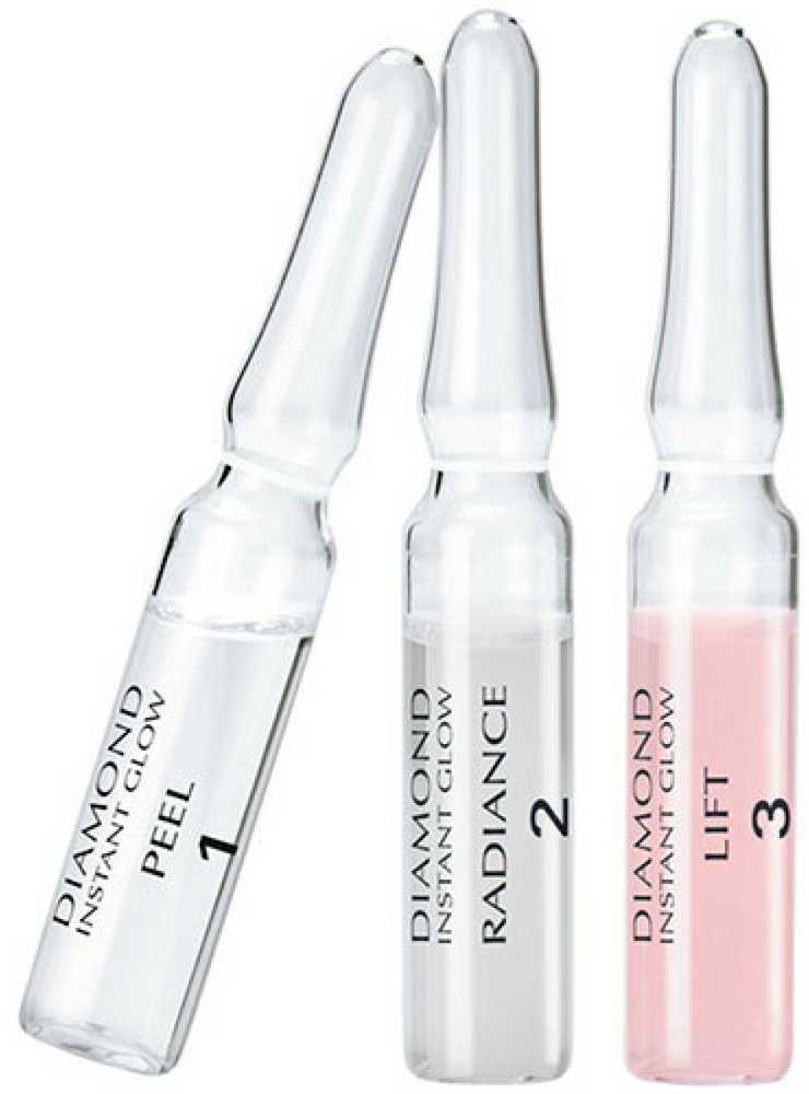 Natura Bissé Maitinamoji ampulė Diamond Instant (Glow Peel Radiance Lift Serum) 12 ampulių