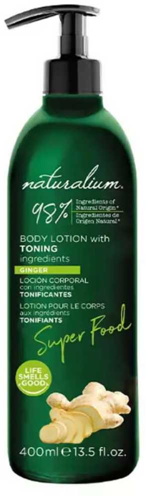 Naturalium Super Food Imbieras Tonizuojantis kūno losjonas 400ml