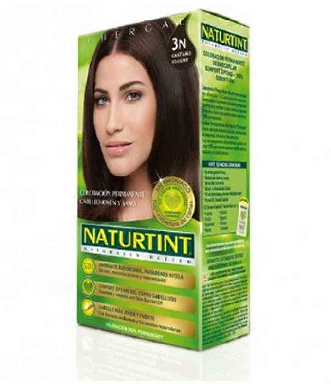 Naturtint 3N Ammonia Free Hair Colour plaukų dažai be amoniako, spalva: 3N Dark chestnut ruda