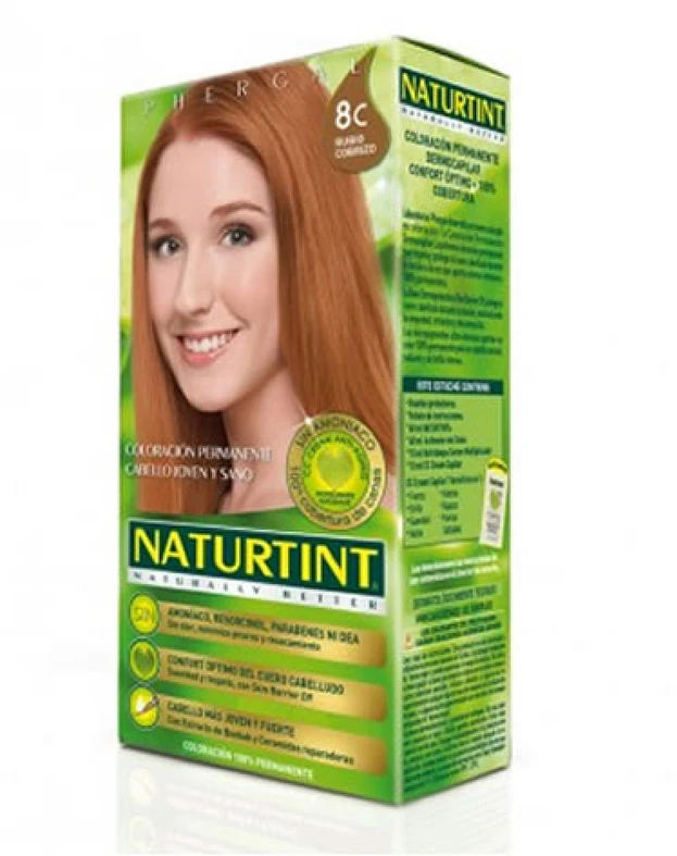 Naturtint 8C plaukų dažai be amoniako 150ml