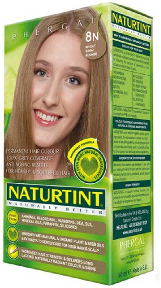 "Naturtint 8N" plaukų dažai be amoniako 150ml