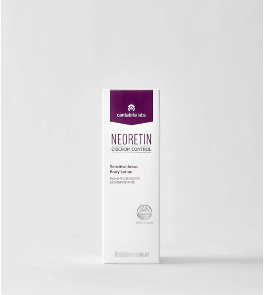 Neoretin dc šviesinantis kūno losjonas jautrioms zonoms 100 ml