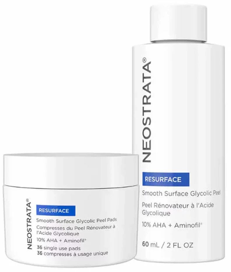 Neostrata Smooth Surface Glycolic Chemical Peel 36 Pads +, 60 ml
