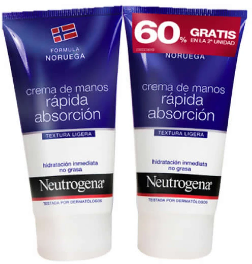 "Neutrogena Formula greitai įsigeriantis rankų kremas 2x75ml