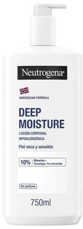 Neutrogena Sensitive Moisturizing Losjonas kūnui 750ml