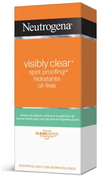 „Neutrogena Visibly Clear Oil Free Moisturiser“ veido kremas, 50 ml