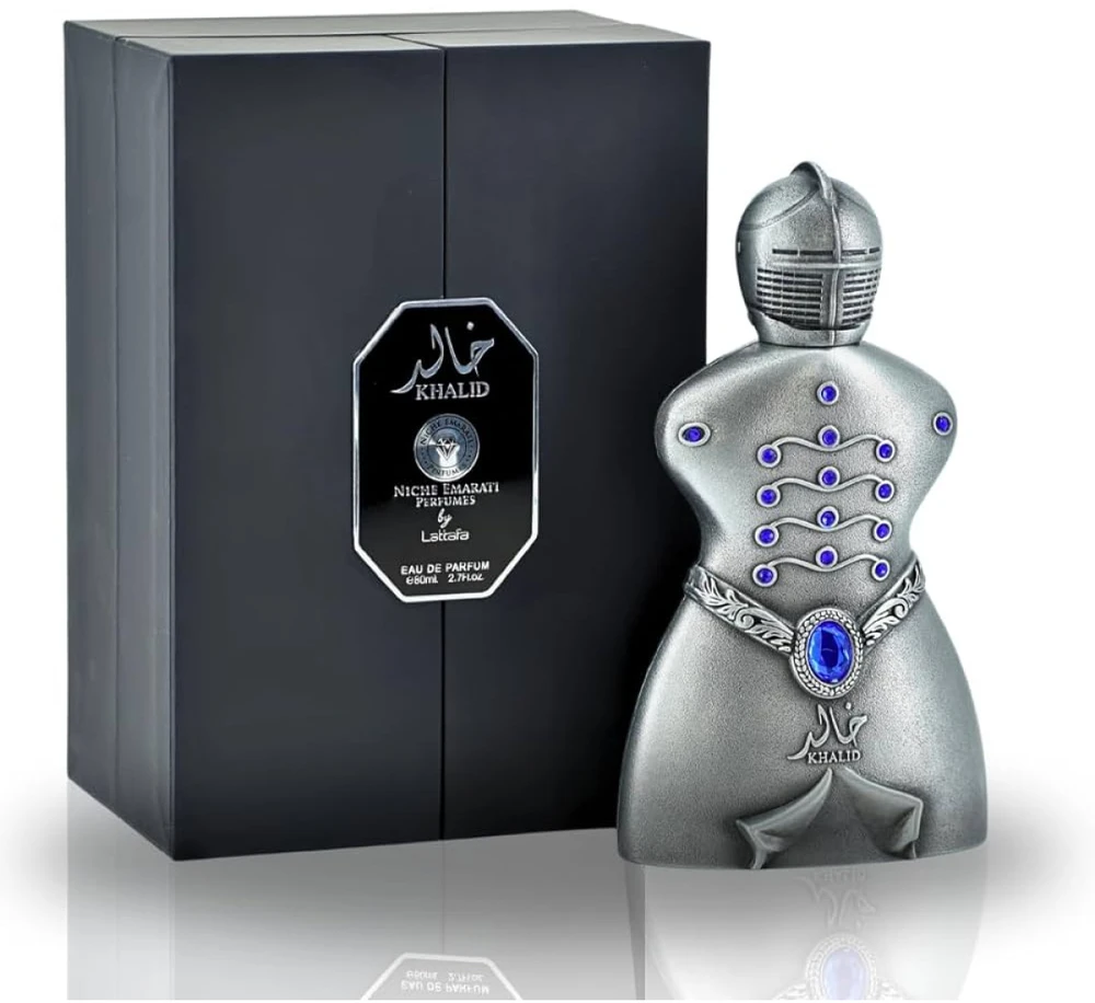 Unisex kvepalai Lattafa Niche Emarati Khalid EDP, 80 ml