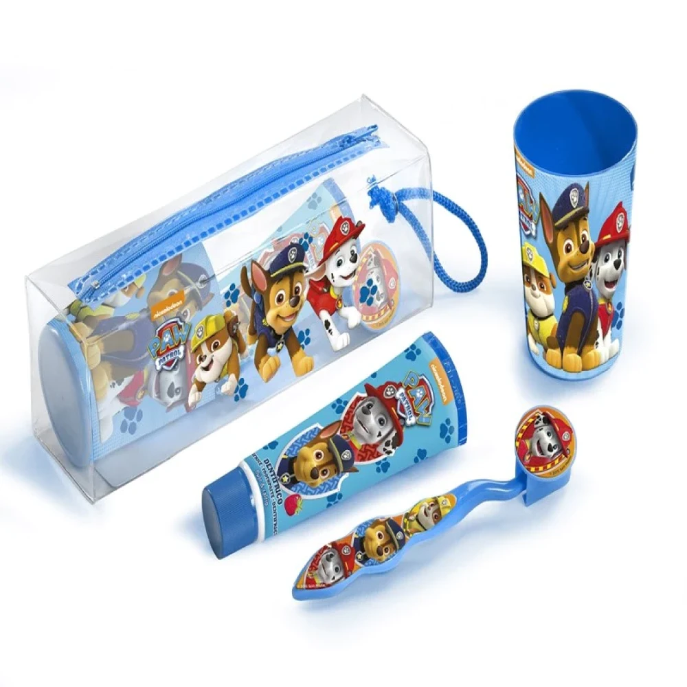 Nickelodeon Paw Patrol Toothbrush Set burnos priežiūros rinkinys vaikams