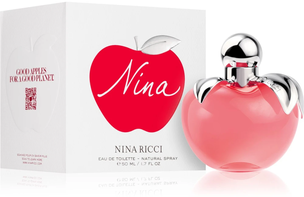Nina Ricci Nina EDT tualetinis vanduo moterims, 50 ml