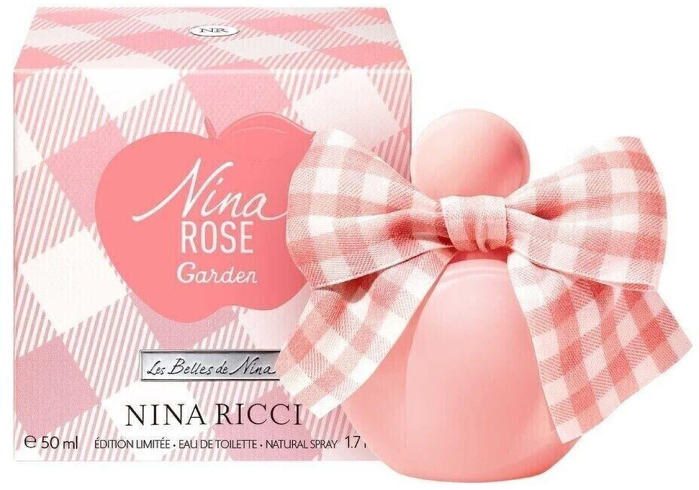 Nina Ricci Nina Rose Garden EDT tualetinis vanduo moterims, 50 ml