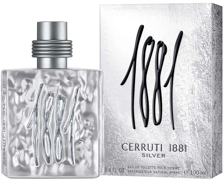 Nino Cerruti Cerruti 1881 Sidabrinis EDT tualetinis vanduo vyrams, 100 ml
