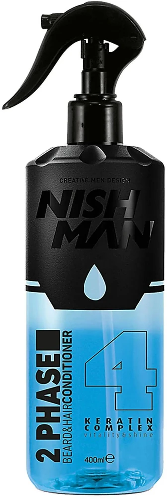 NISHMAN 2 Phase Conditioner 04 plaukų kondicionierius, 400 ml