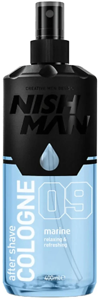 NISH MAN NISHMAN After Shave Cologne Marine losjonas po skutimosi, 400 ml