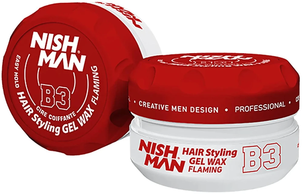 NISHMAN Hair Styling Wax Flaming, 150 ml