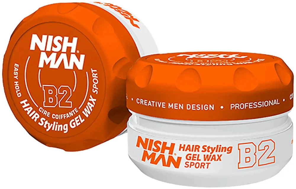 NISHMAN Hair Styling Wax Sport plaukų formavimo vaškas, 150 ml