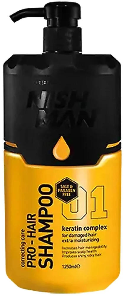 NISHMAN Professional Hair Šampūnas plaukų šampūnas, 1250 ml