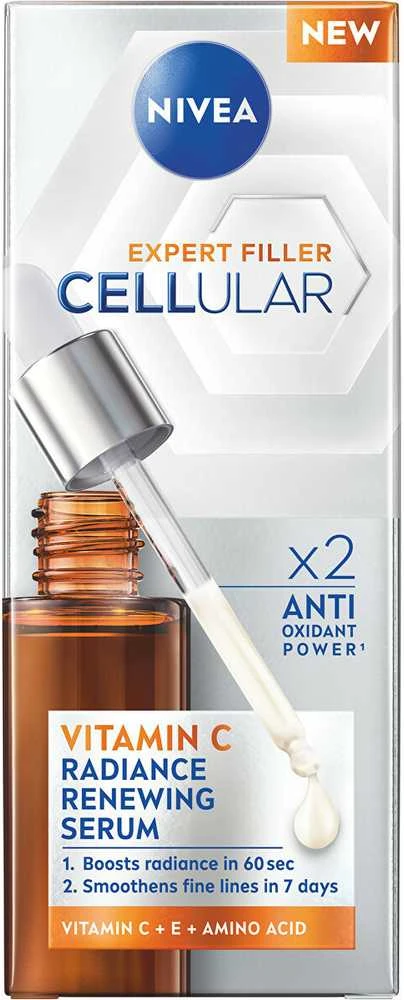Nivea Brightening serumas su vitaminu C Cellular Expert Filler Vitamin C, 30 ml