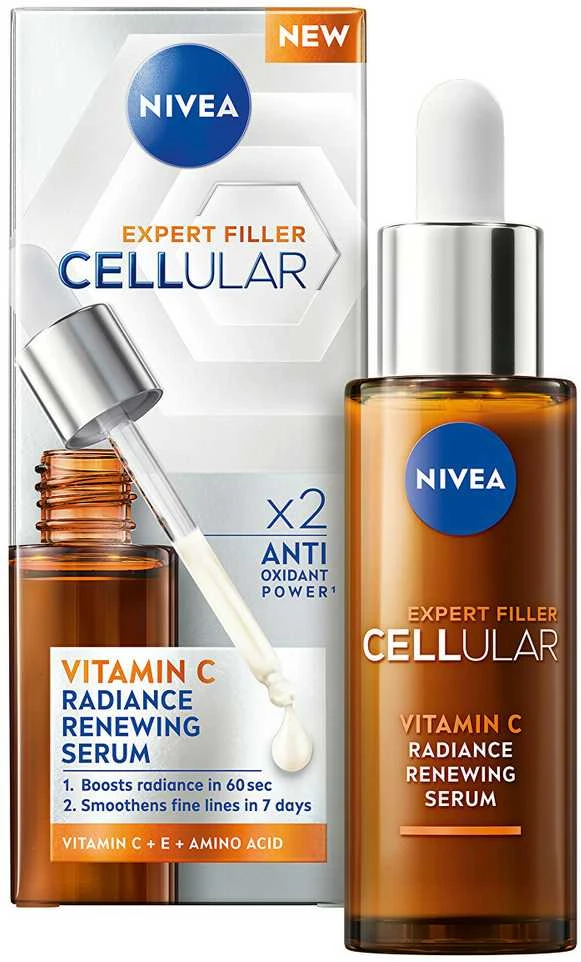 Nivea Brightening serumas su vitaminu C Cellular Expert Filler Vitamin C, 30 ml