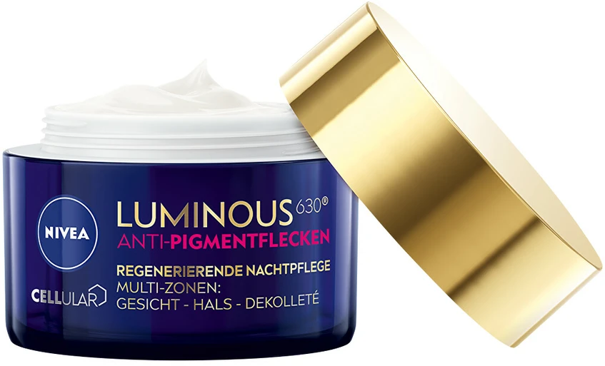 Nivea Cellular Luminous 630 Anti- (Naktinis kreminis), 50 ml