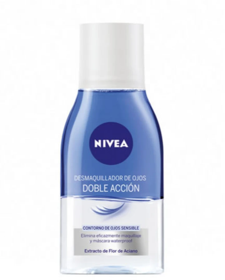 "Nivea Daily Essentials" dvigubo poveikio akių makiažo valiklis 125ml