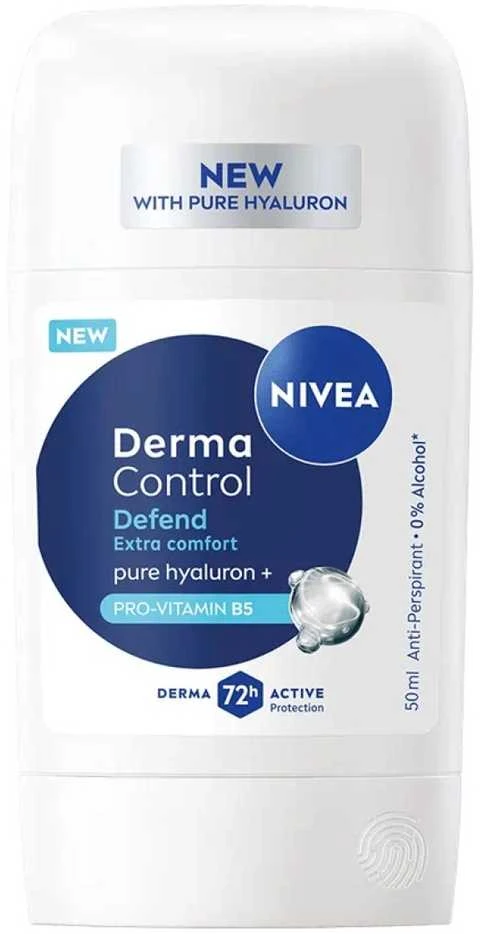 Nivea Derma Control Defend dezodorantas su hialuronu