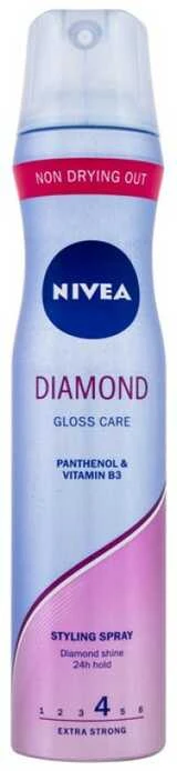Nivea Diamond Gloss Care Plaukų lakas moterims, 250 ml
