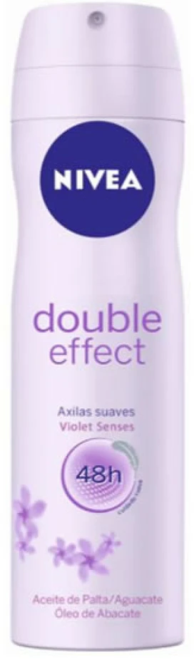 Nivea Double Effect Dezodorantas Purškiklis purškiamas dezodorantas, 200 ml