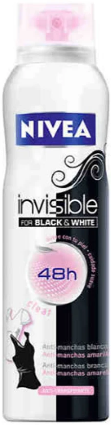 "Nivea Invisible Juodas And Baltas" dezodorantas 200ml